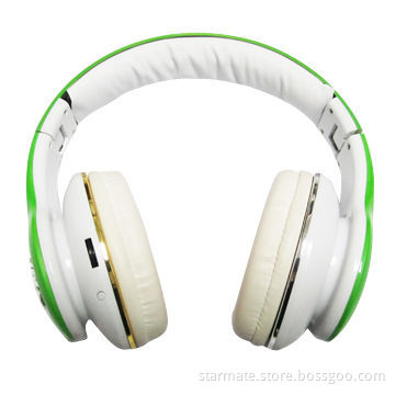Wireless Headphones with High-quality Speaker, Built-in Stereo FM Radio Function